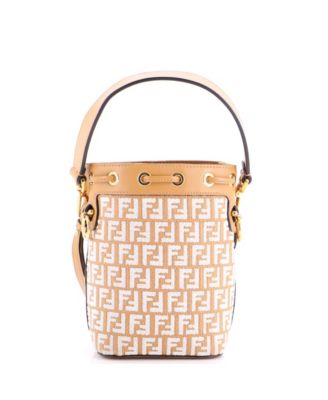 Mini Mon Tresor Bucket Bag Zucca Raffia