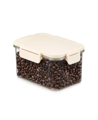 Airtight Food Storage Container – Clear Stackable Canister for Pantry, Rice, Pasta, Cereal and Snacks