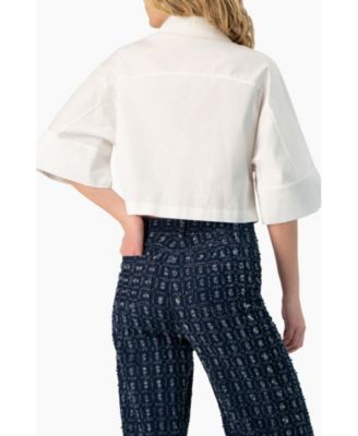 Women's Dolman Sleeve Wide Shirt