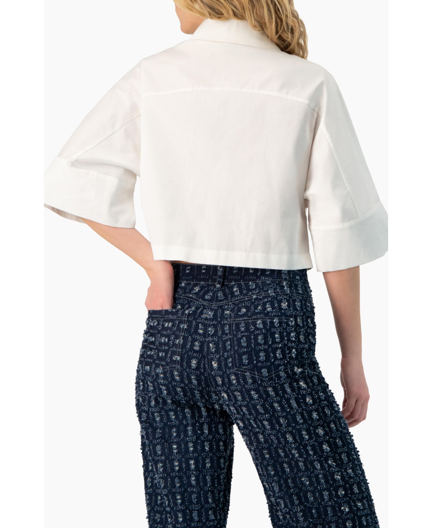 Women's Dolman Sleeve Wide Shirt