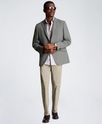 Men's Short-Sleeve Printed Slim Fit Shirt