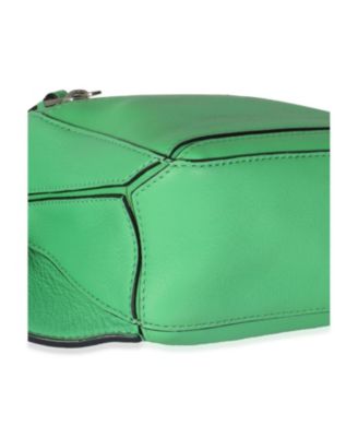 Jungle Green Calfskin Mini Puzzle Belt Bag