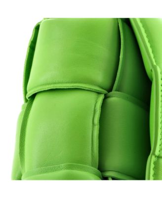 Small Cassette Crossbody Bag Padded Maxi Intrecciato Leather