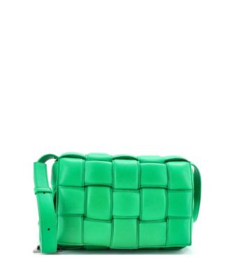 Cassette Crossbody Bag Padded Maxi Intrecciato Leather