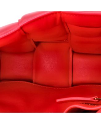 Cassette Crossbody Bag Padded Maxi Intrecciato Leather