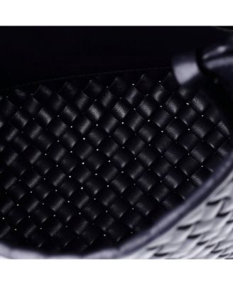 Patti Top Handle Bag Intrecciato Leather