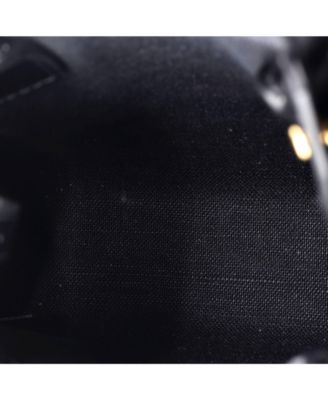 Mini Vertical Cabas Tote All Over Logo Print Leather