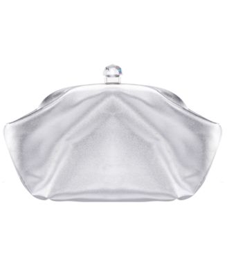 Lyric Soft Metallic Small Clutch Handbag