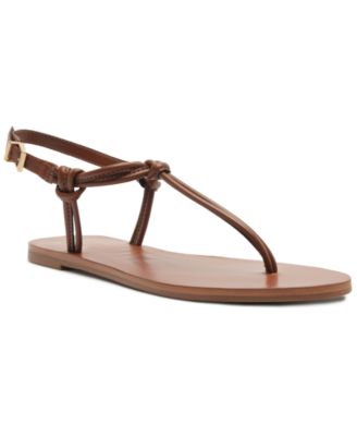 Women's Nina Round Toe Flat Sandals