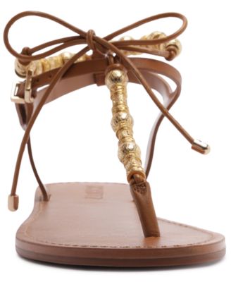 Women's Nia Round Toe Flat Sandals