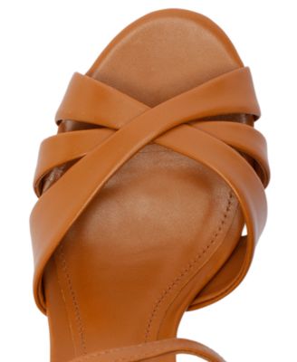 Women's Keefa Raffia High Block Heel Sandals