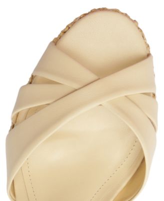 Women's Keefa Raffia Round Toe Sandals