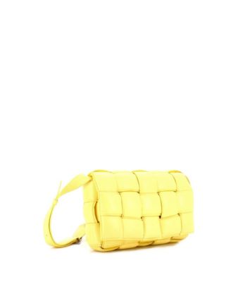 Cassette Crossbody Bag Padded Maxi Intrecciato Leather