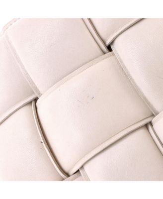 Cassette Chain Crossbody Bag Padded Maxi Intrecciato Leather