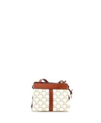 Small Teen Cabas De France Bag Triomphe Coated Canvas