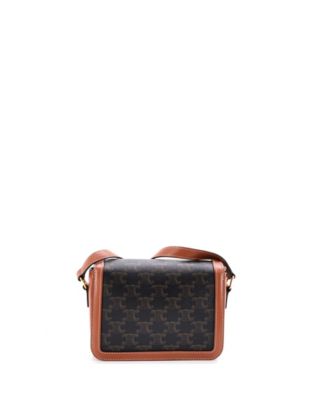 Teen Triomphe Shoulder Bag Triomphe Coated Canvas