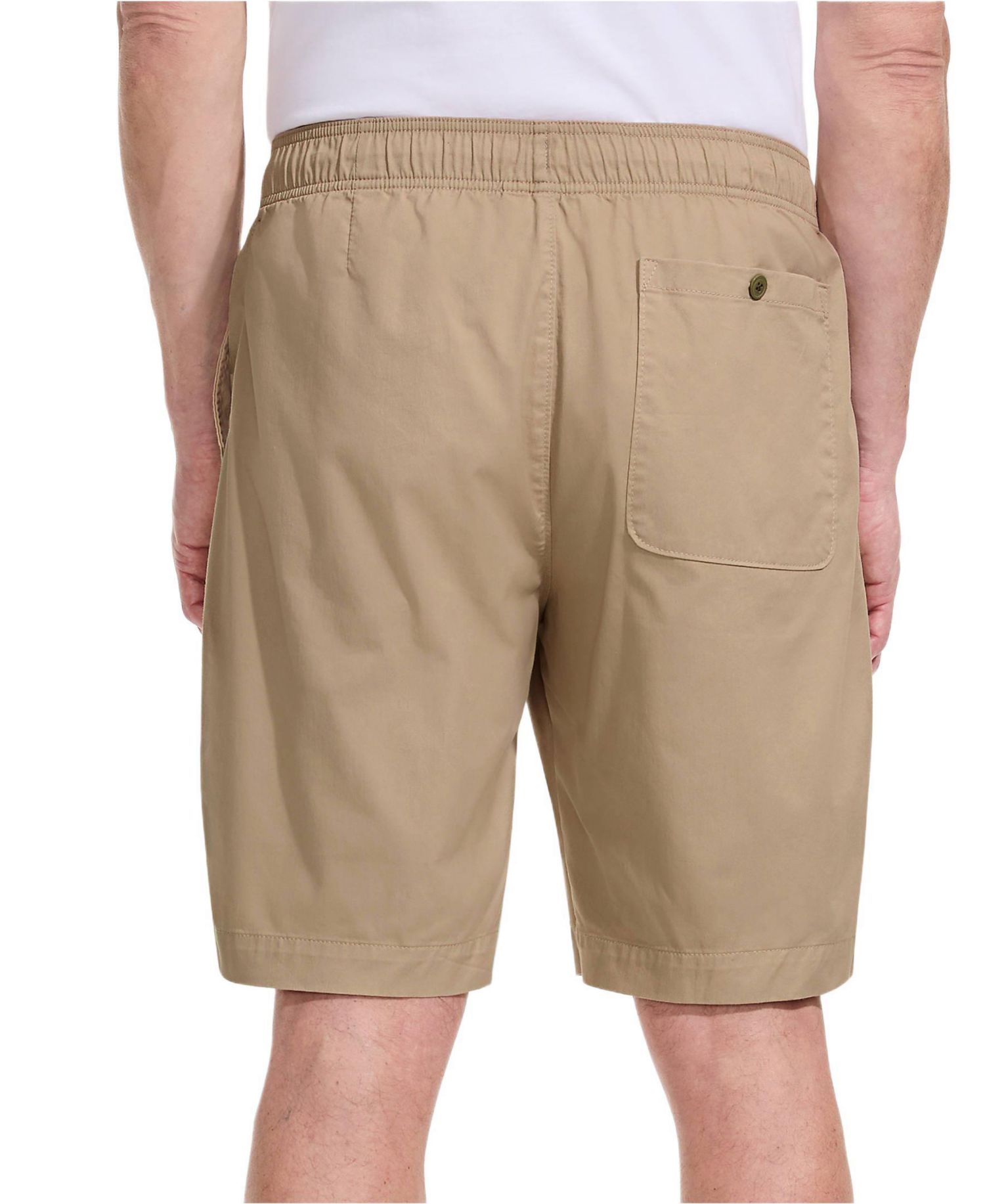 Men's 9" Lightweight Twill Pull On Deck Short