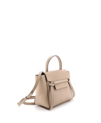 Nano Belt Bag Textured Leather