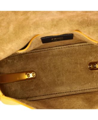 Moonlight Flap Bag Leather with Plexiglass Detail