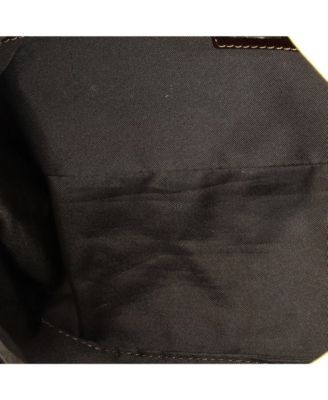 Small Vintage Pocket Shoulder Bag Zucca Canvas