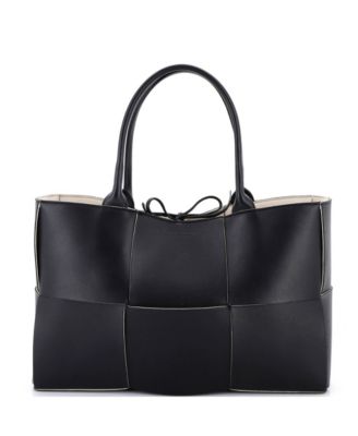 Medium Arco Tote Maxi Intrecciato Leather