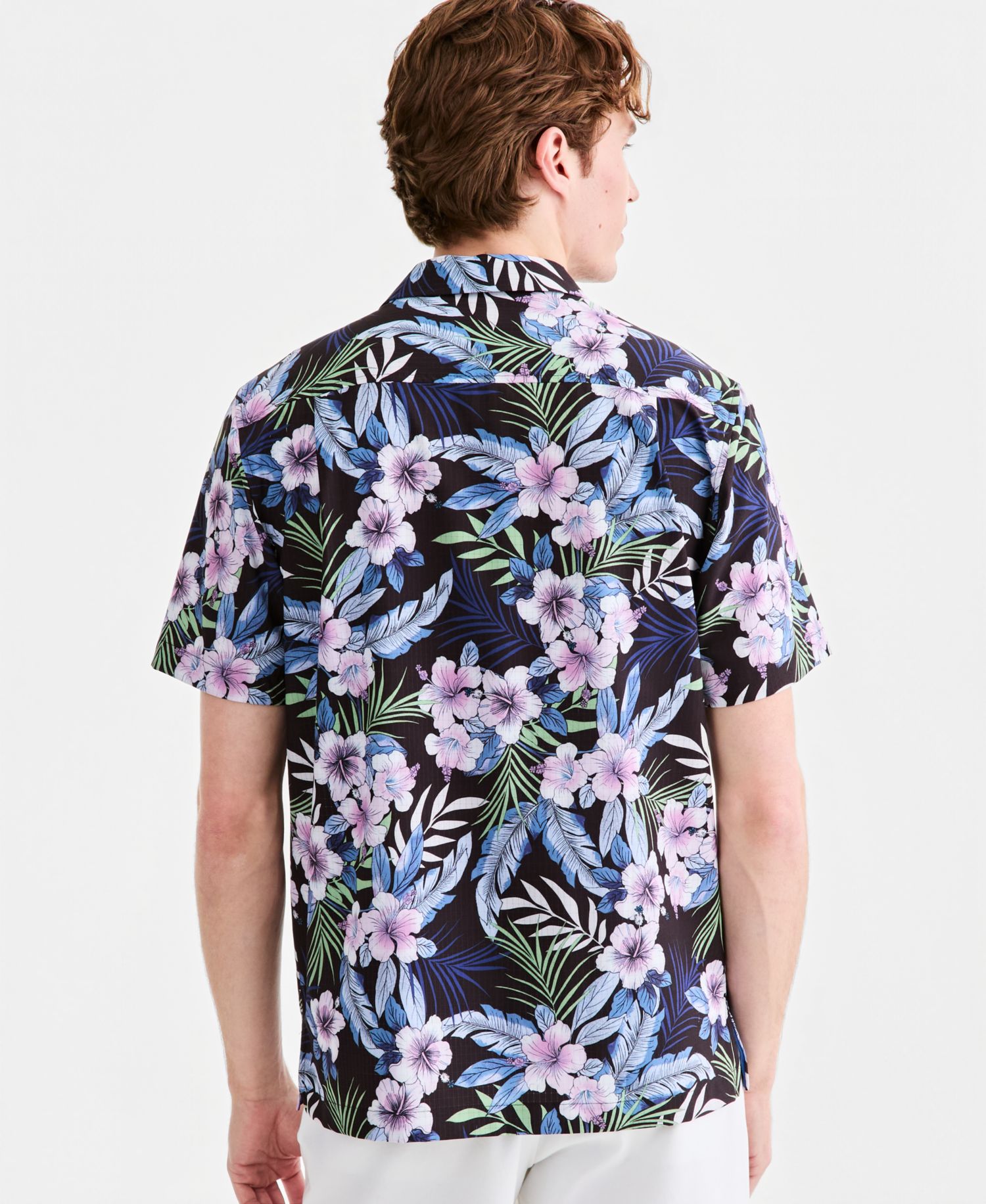 Men's Bahama Coast Midnight Blooms Shirt