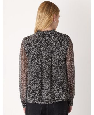 Women's Dragonfly Print Blouse