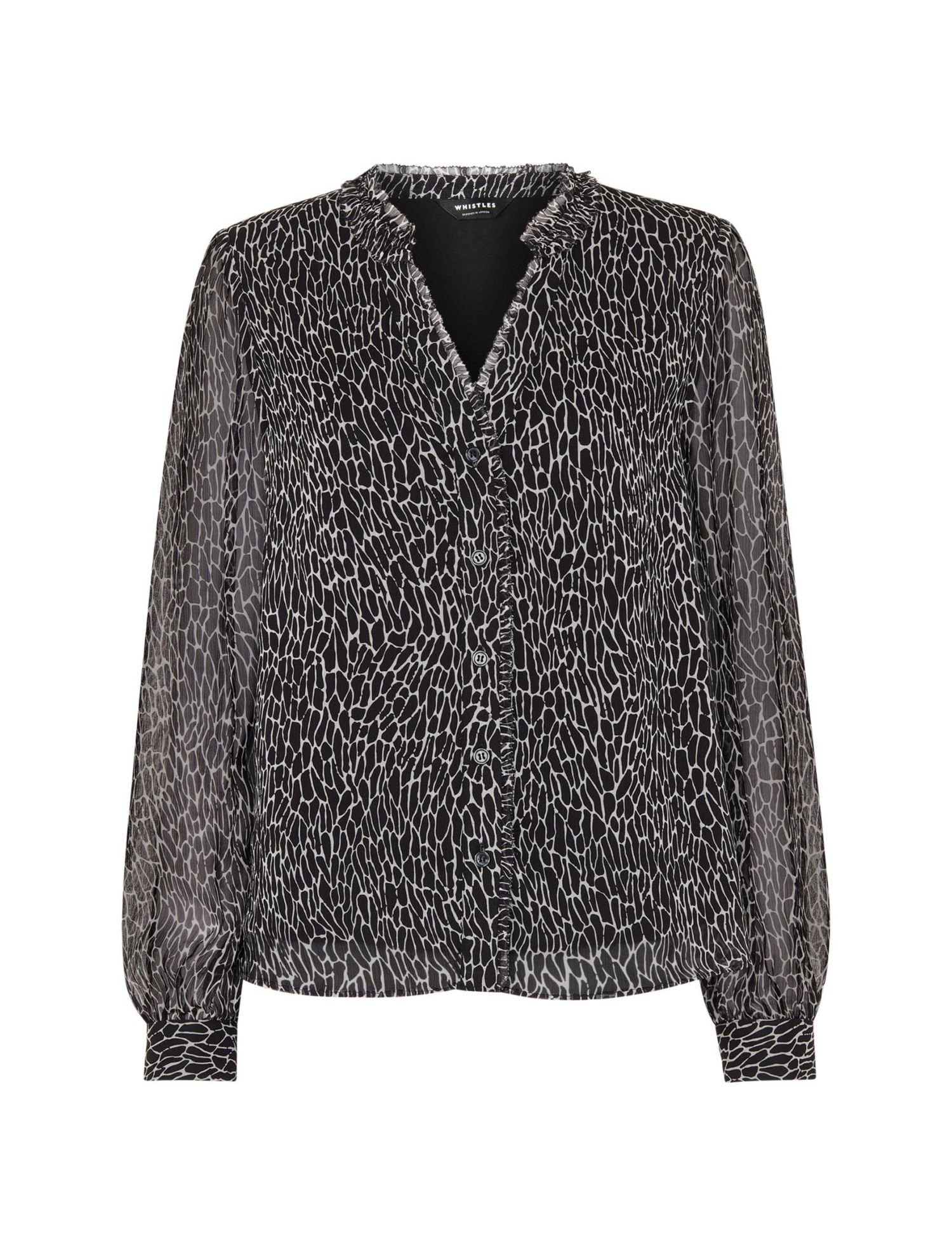 Women's Dragonfly Print Blouse