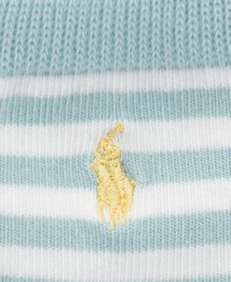 Baby Boys' Embroidered Socks, 3-Pack