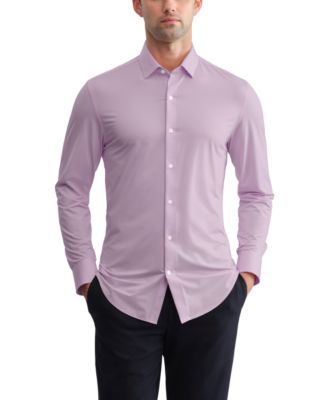 Men's Long-Sleeve Athletic Fit Dress Shirt