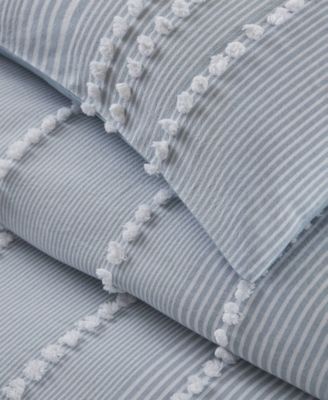 Anslee Stripe 3-Pc. Comforter Set, King