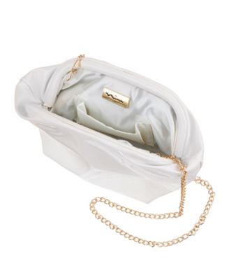 Lyric Soft Metallic Small Clutch Handbag