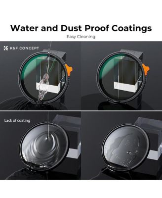 82mm Nano-Xcel Series ND2-400 1-9 Stop Multi-Coated VND Filter