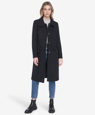Women's Almedia Sb Wool Twill Coat With Back Belt