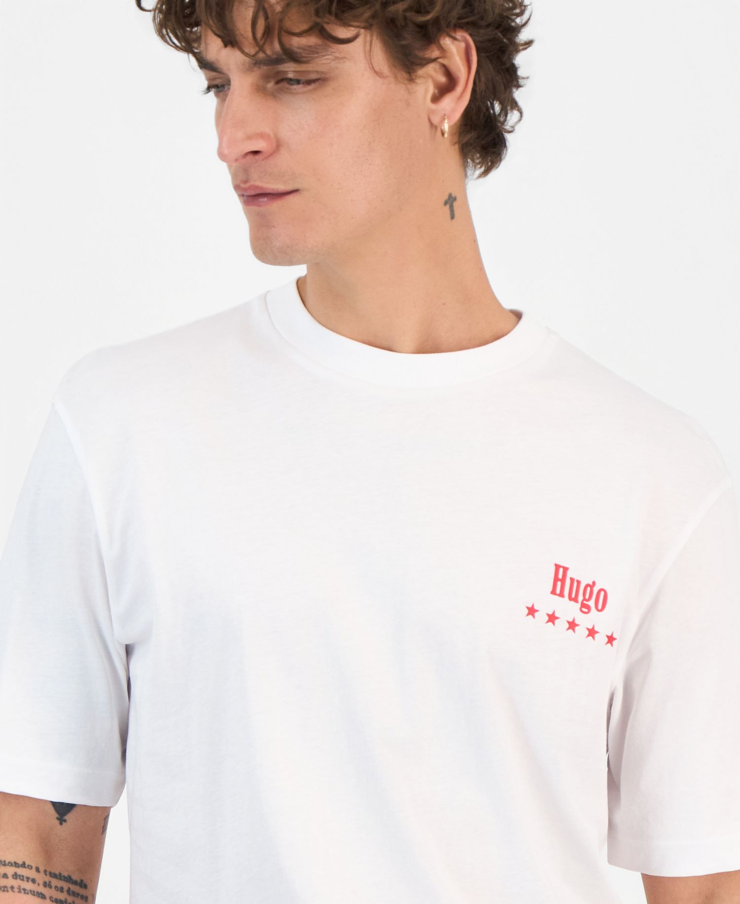 Men's Nucavo Cotton Logo-Graphic T-Shirt