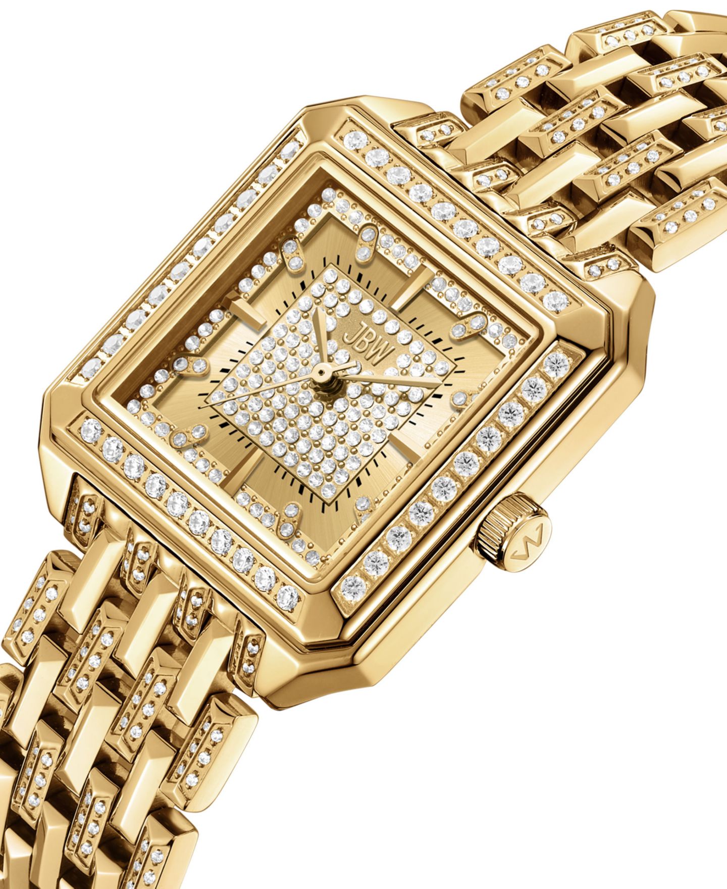 Женские часы Jbw Astra 18K Gold-plated Watch, 29mm — фото 2