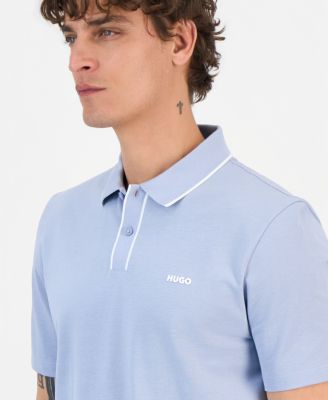Men's Dalombi Button-Placket Polo Shirt