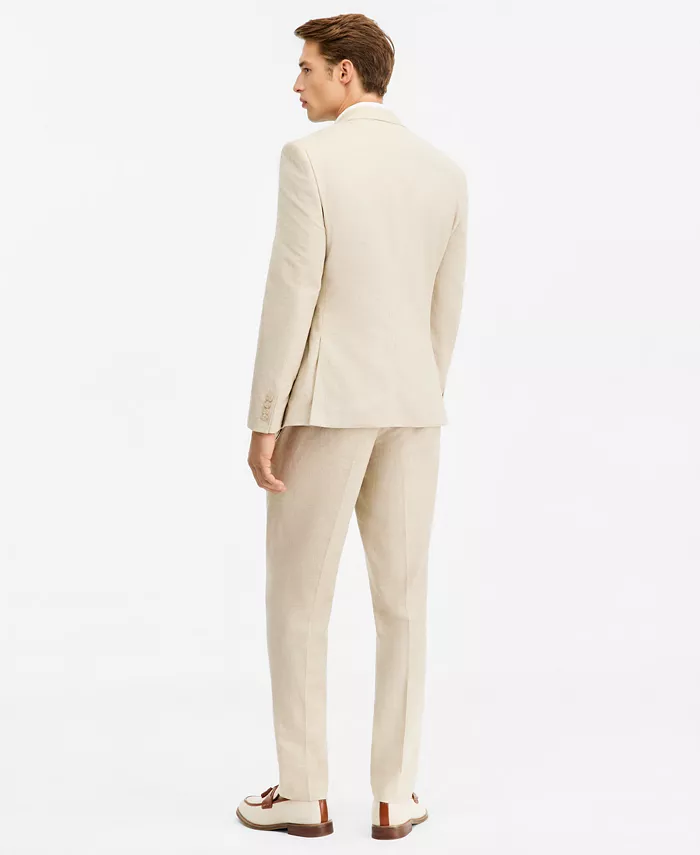 Men's Slim-Fit Linen-Blend Suit Separates - thumbnail 5