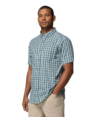 Men's Rapid Rivers Short-Sleeve Plaid Shirt