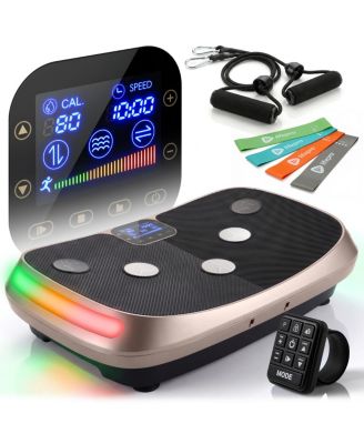 Rumblex 4D Vibration Plate Exercise Machine – Triple Motor Oscillation, Linear & Pulsation for Whole Body Fitness