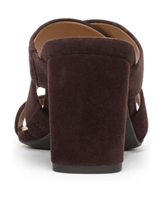 Womens Merlot Slide Sandals