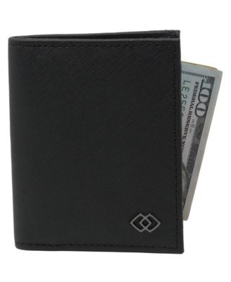 Men's Men RFID Leather Wallet Slim Front Pocket Wallet Business Card Case