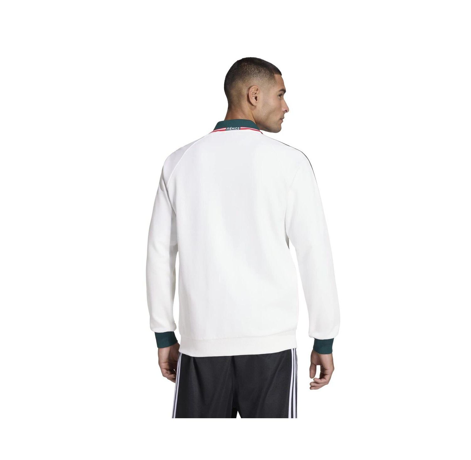 Men's White Mexico National Team 2026 World Cup Anthem Full-Zip Jacket