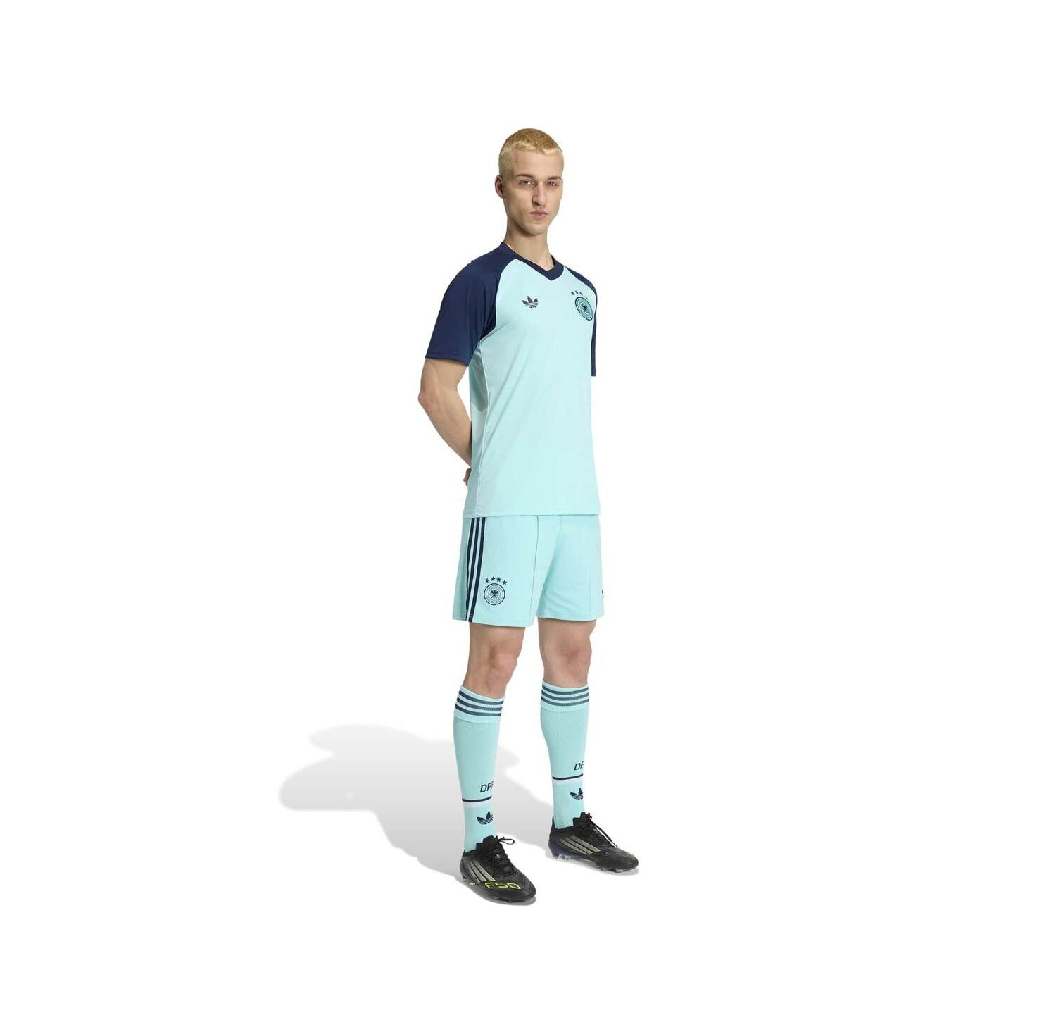 Men's Turquoise Germany National Team FIFA X World Cup 2026 Pre-Match Away Training Jersey