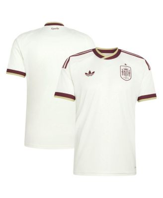 Men's White Spain National Team FIFA X World Cup 2026 Away Replica Jersey
