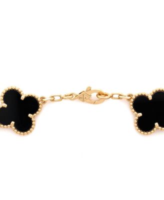Pre-Owned Van Cleef and Arpels Vintage Alhambra 5 Motifs Bracelet