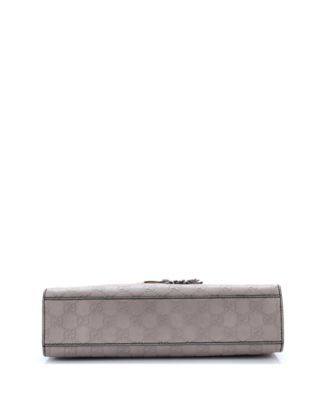 Medium Emily Chain Flap Bag Guccissima Leather