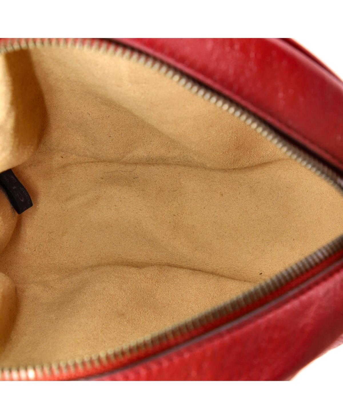 Pre-Owned Gucci Mini Gg Marmont Round Shoulder Bag Matelasse Leather