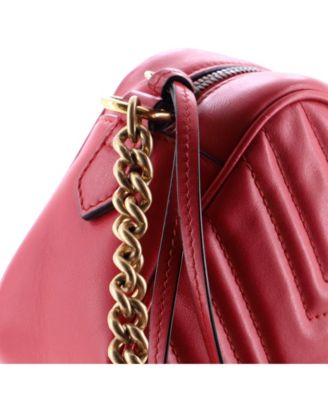 Small GG Marmont Shoulder Bag Matelasse Leather