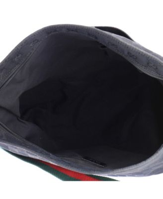 Medium Front Pocket Web Messenger GG Canvas